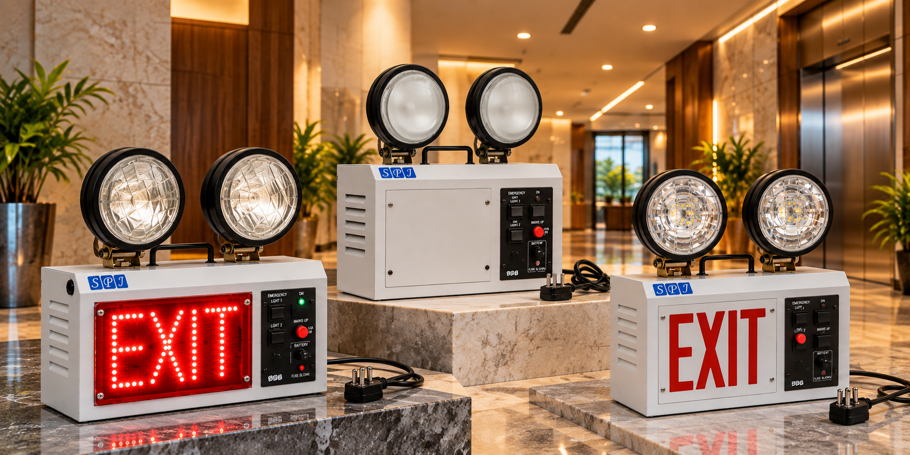 Emergency Exit Lights